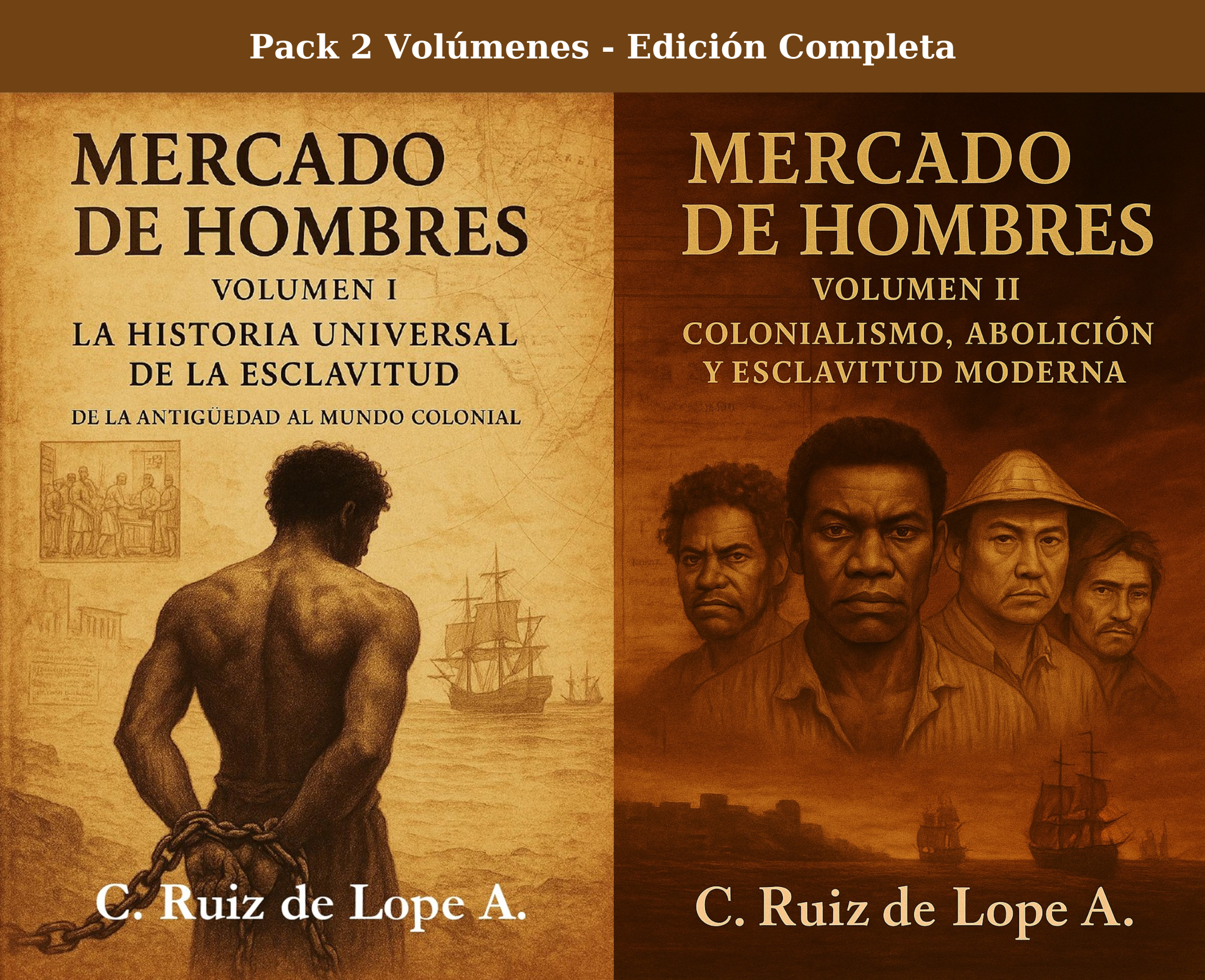 pack vol1 vol2 titulo real sepia
